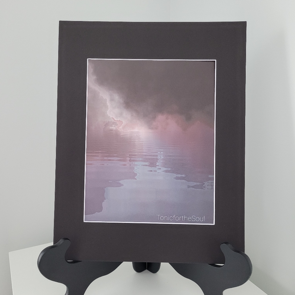 Digital Art Print- Wispy Waterscape